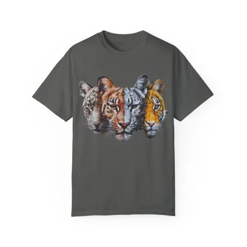 Wildlife Fusion Unisex Garment-Dyed T-Shirt - Image 17