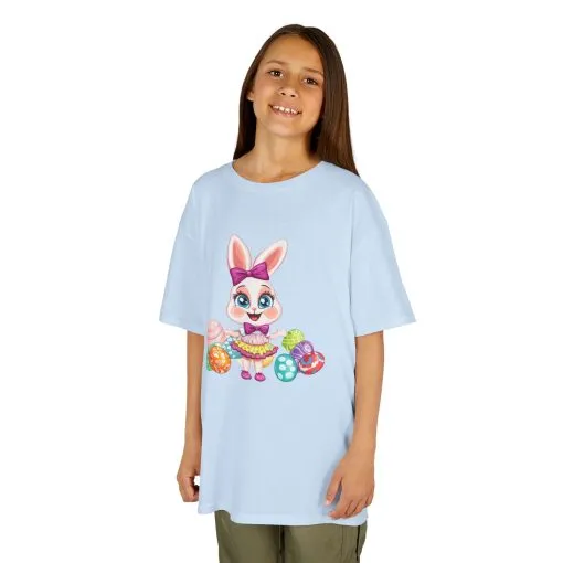 Easter Bunny Kids Tee - Cute Cotton T-Shirt for Spring Celebrations - Image 12