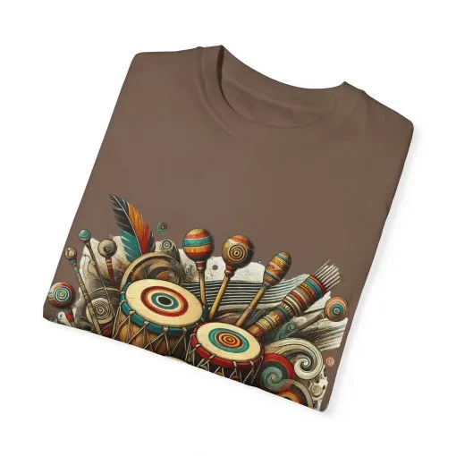 Colorful Bohemian Music Festival T-Shirt - Image 26