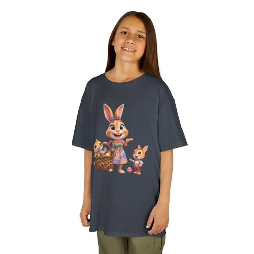 Easter Bunny Kids Tee - Fun and Colorful Heavy Cotton™ Shirt for Spring Celebrations - Image 24