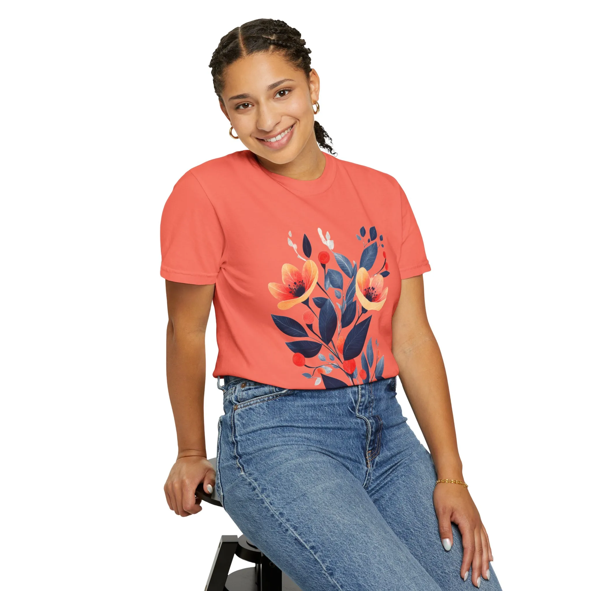 Floral Design Unisex T-Shirt - Perfect for Spring Celebrations - Image 12