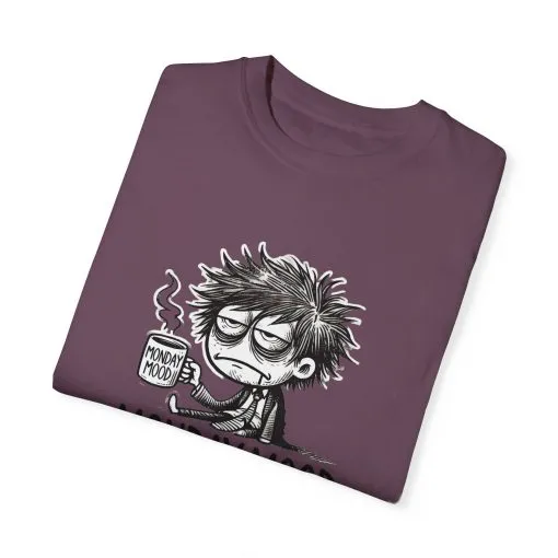 Unisex 'Monday Mood' Garment-Dyed T-Shirt - Perfect for Casual Days - Image 60