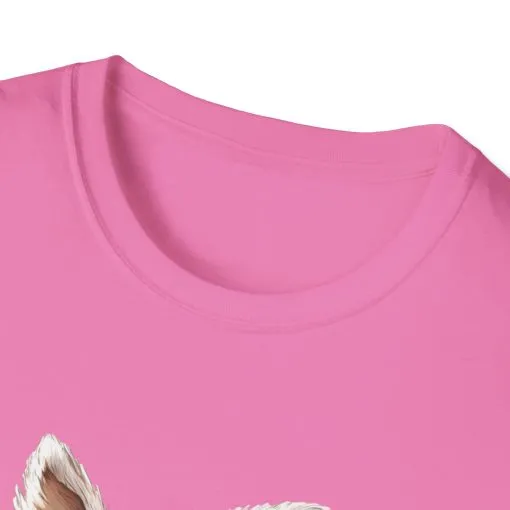 Cute Bunny Easter T-Shirt - Unisex Softstyle Tee with Colorful Egg Design - Image 62
