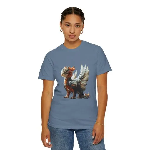 Mythical Creature Unisex Garment-Dyed T-Shirt - Perfect for Fantasy Lovers - Image 28