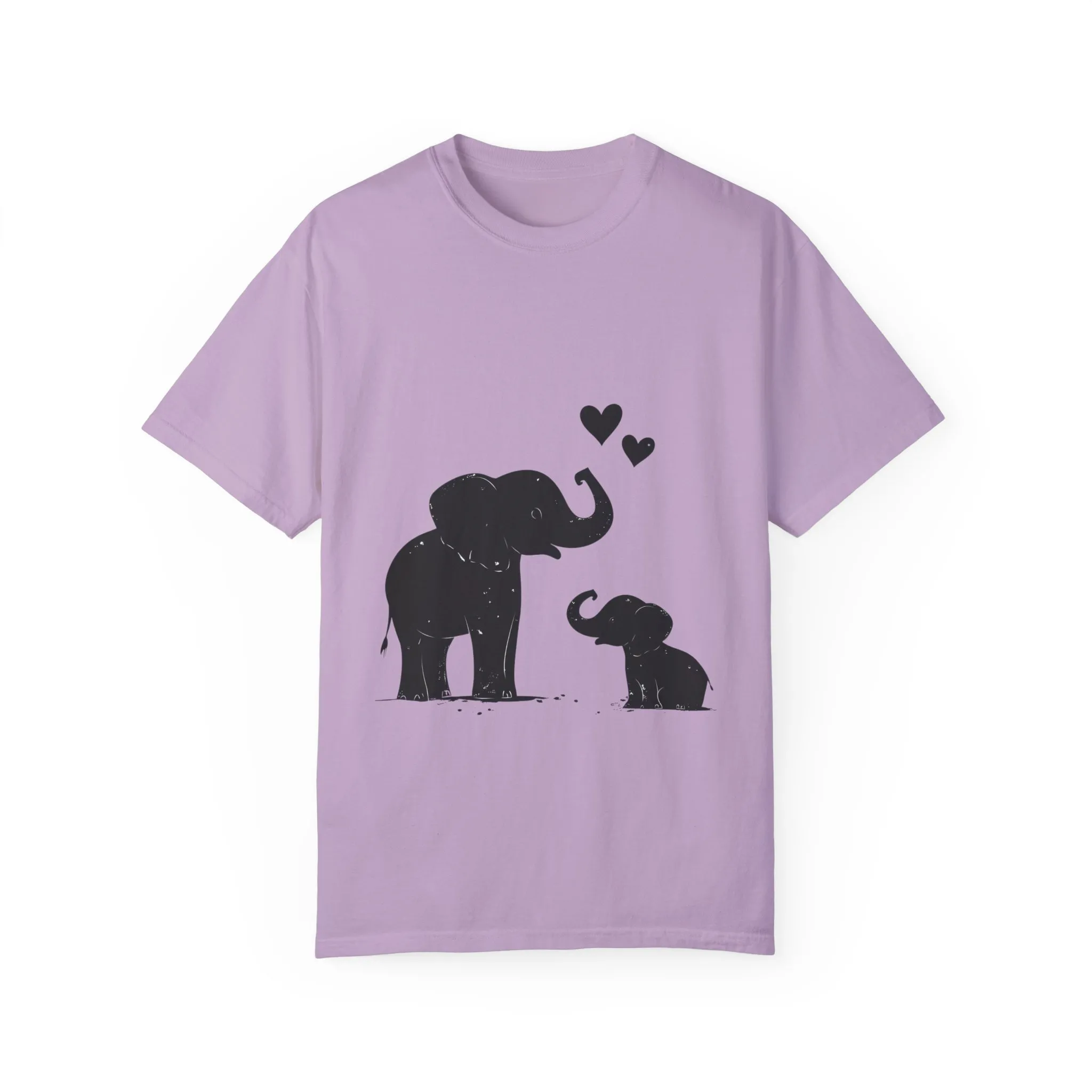 Heartwarming Elephant Love Unisex T-Shirt - Image 2