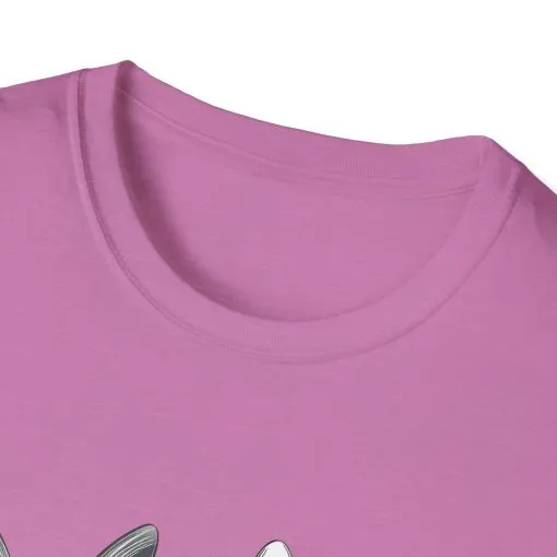 Cute Bunny Love Unisex Softstyle T-Shirt for Easter Celebrations - Image 52