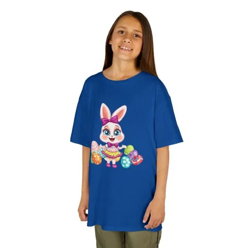 Easter Bunny Kids Tee - Cute Cotton T-Shirt for Spring Celebrations - Image 18
