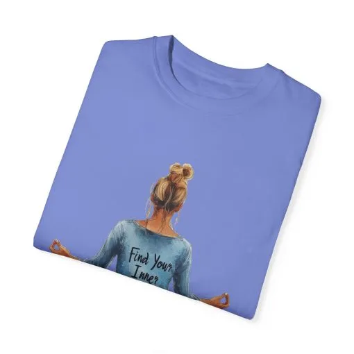 Find Your Inner Peace Unisex Garment-Dyed T-Shirt - Image 14