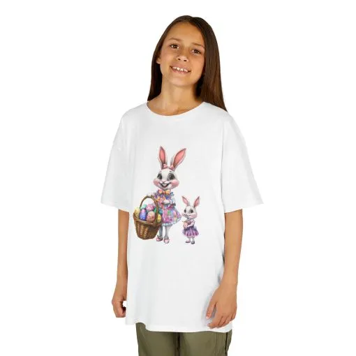 Easter Bunny Kids Tee - Adorable Rabbit Design for Spring Celebrations - Image 6