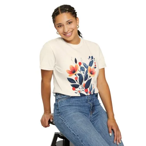 Floral Design Unisex T-Shirt - Perfect for Spring Celebrations - Image 16