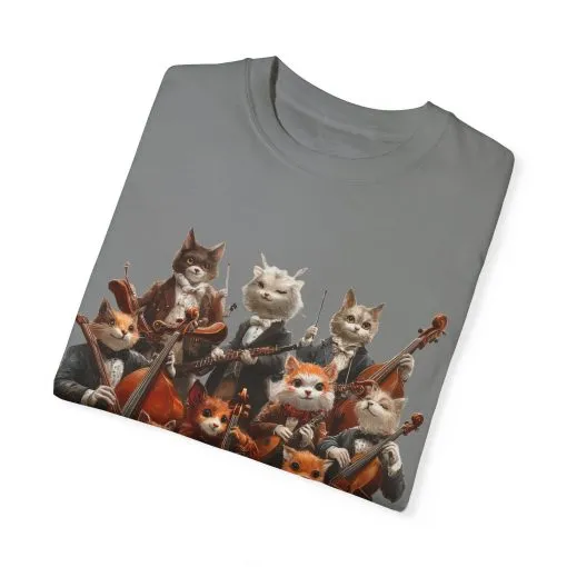 Whimsical Cat Orchestra Unisex T-Shirt - Perfect Gift for Animal Lovers - Image 30