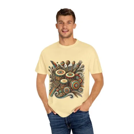 Colorful Bohemian Music Festival T-Shirt - Image 15