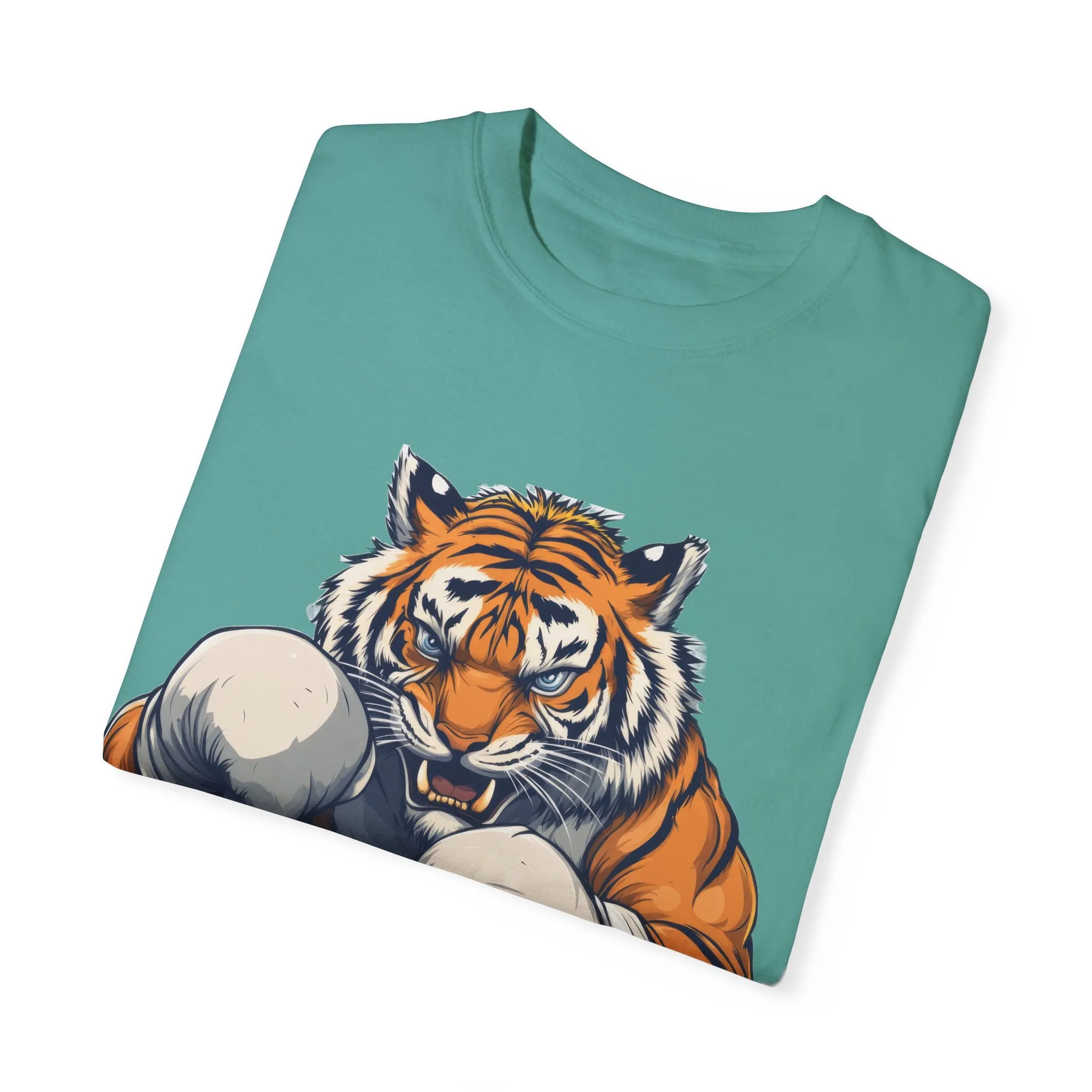 Fierce Tiger Graphic Unisex T-Shirt - Bold Boxing Design - Image 17
