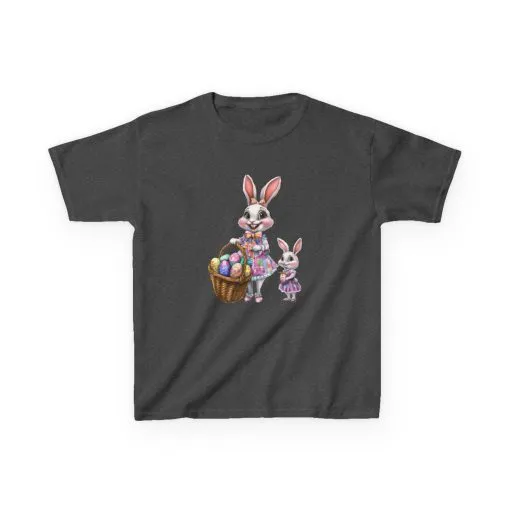 Easter Bunny Kids Tee - Adorable Rabbit Design for Spring Celebrations - Image 13