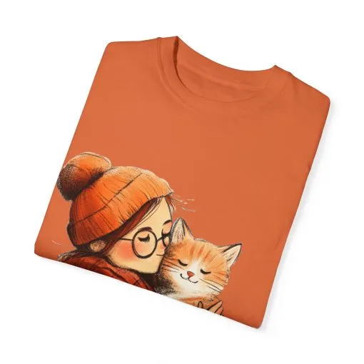 Elegantly Flowing Dance Silhouette Unisex Garment-Dyed T-Shirt - Image 3