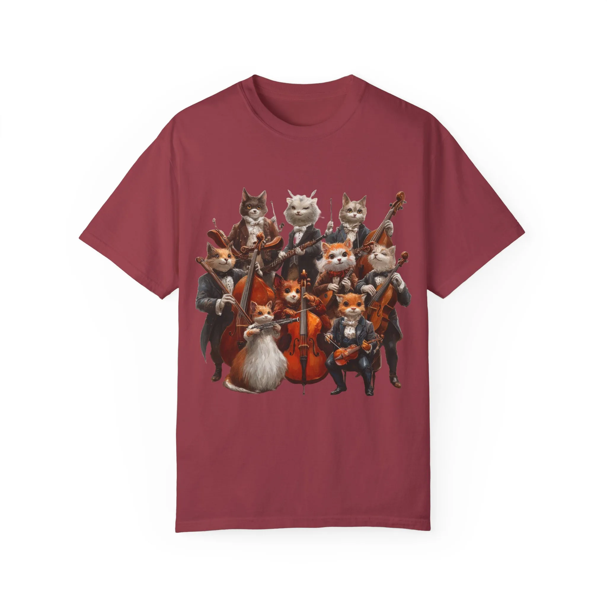 Whimsical Cat Orchestra Unisex T-Shirt - Perfect Gift for Animal Lovers - Image 48