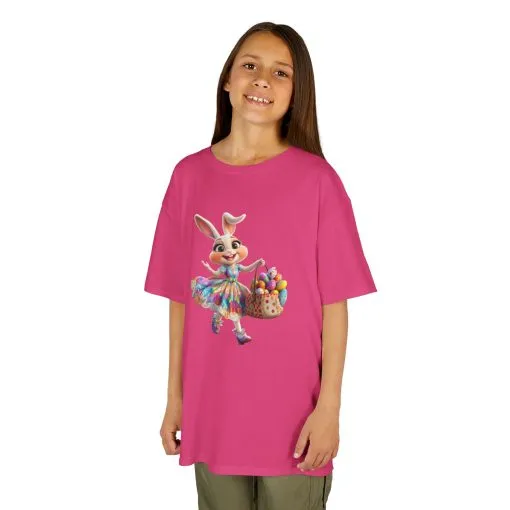 Easter Bunny Kids Tee - Cute Cotton T-Shirt for Spring Celebrations - Image 33