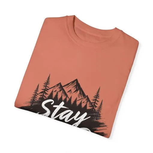 Stay Wild Unisex Garment-Dyed T-Shirt for Adventure Lovers - Image 10
