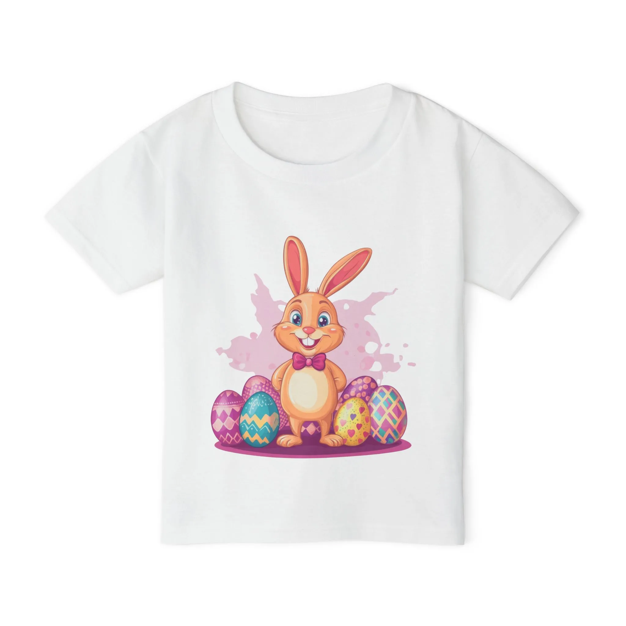 Easter Bunny Toddler T-Shirt - Cute Kids Cotton Tee