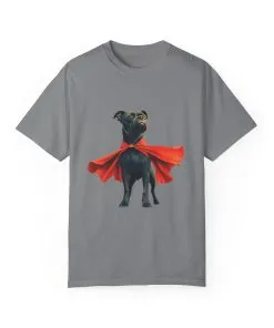 Hero Dog Unisex Garment-Dyed T-Shirt - Fun Pet Lover Tee