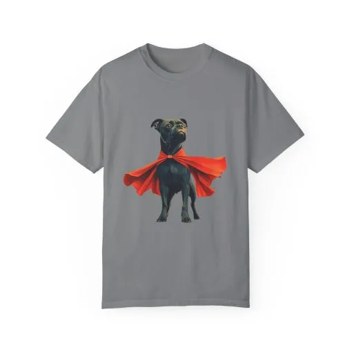 Hero Dog Unisex Garment-Dyed T-Shirt - Fun Pet Lover Tee