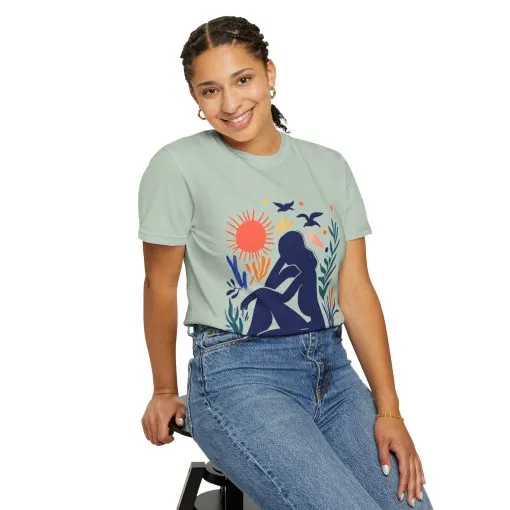 Eco-Friendly Unisex Graphic T-Shirt - Nature-Inspired Design for Mindfulness - Image 24