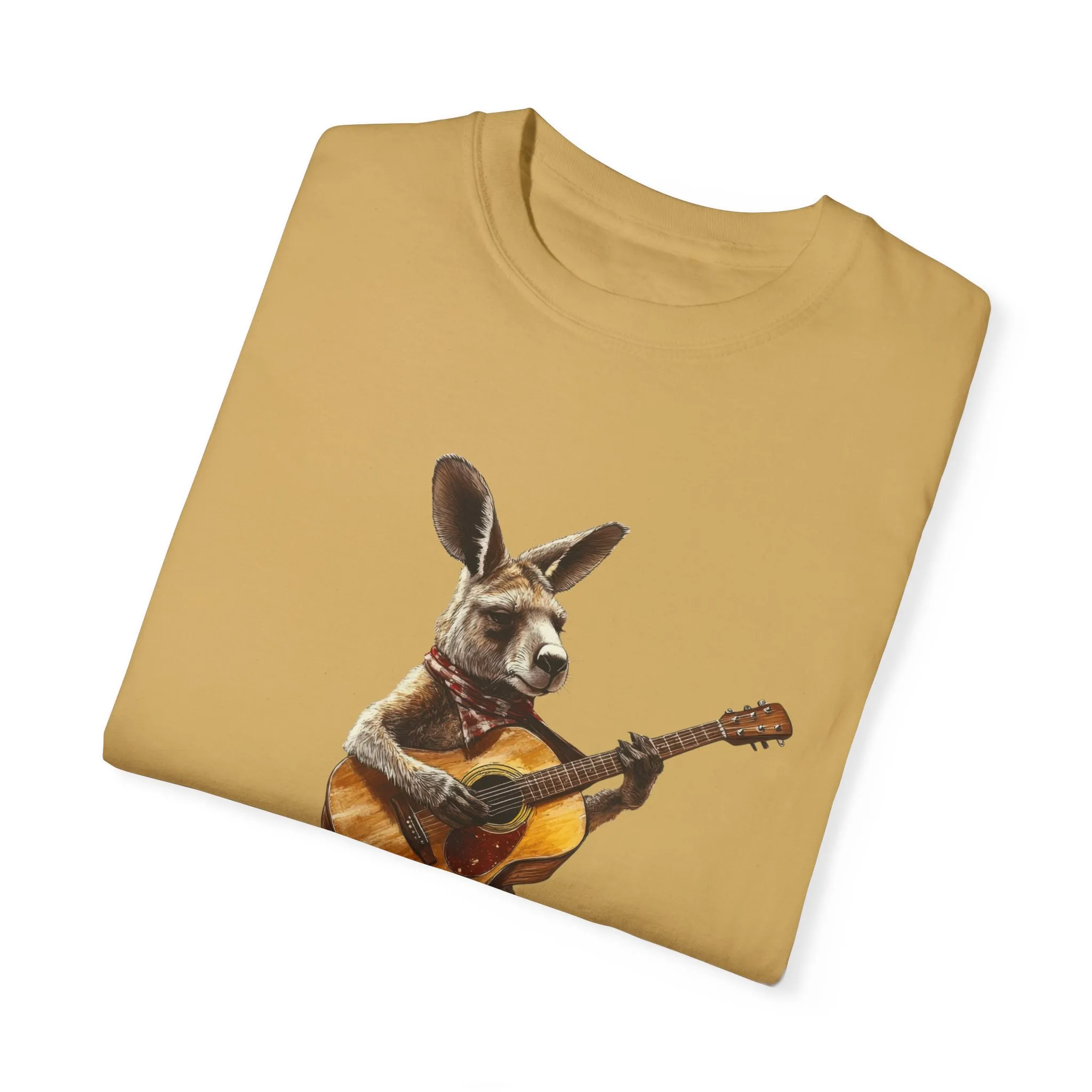 Funny Kangaroo Playing Guitar Unisex T-shirt - Image 10