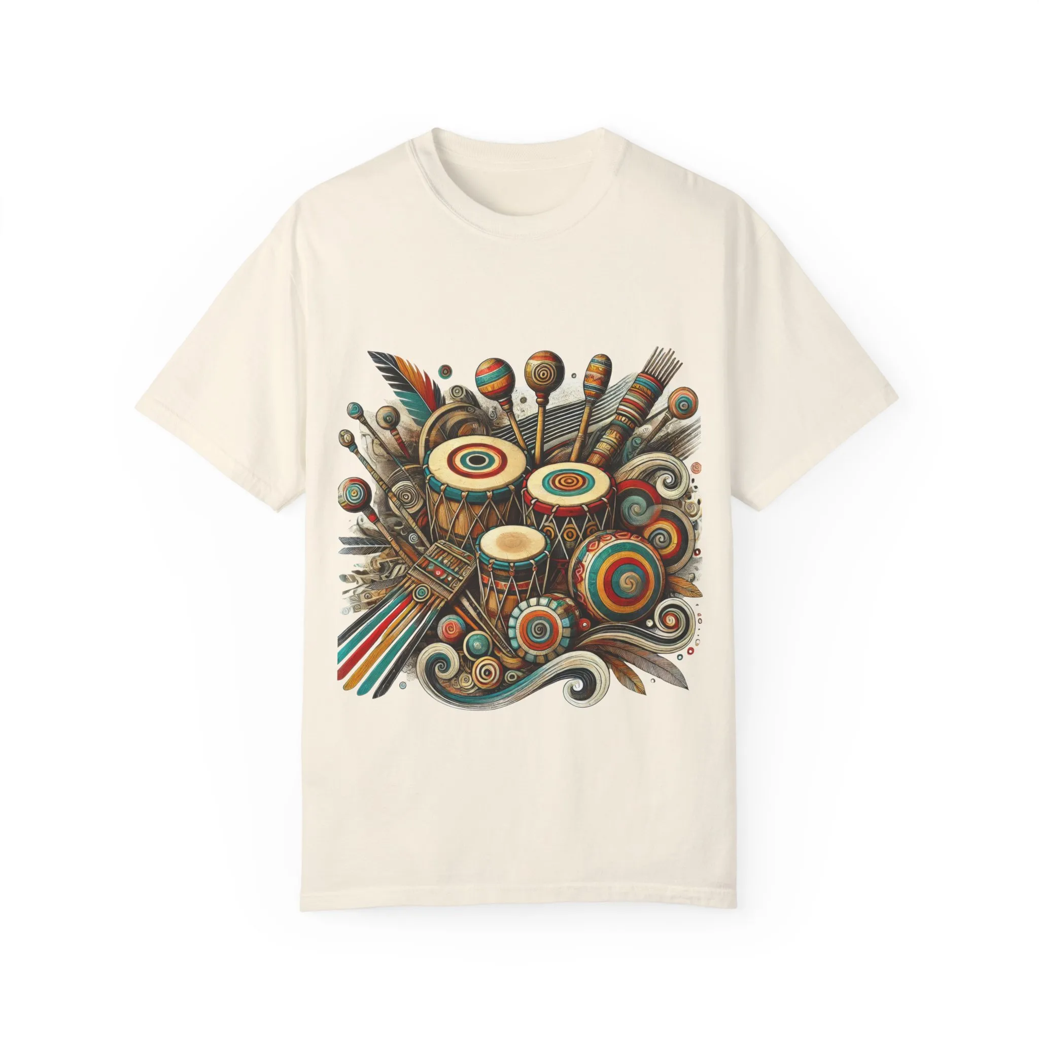 Colorful Bohemian Music Festival T-Shirt - Image 9