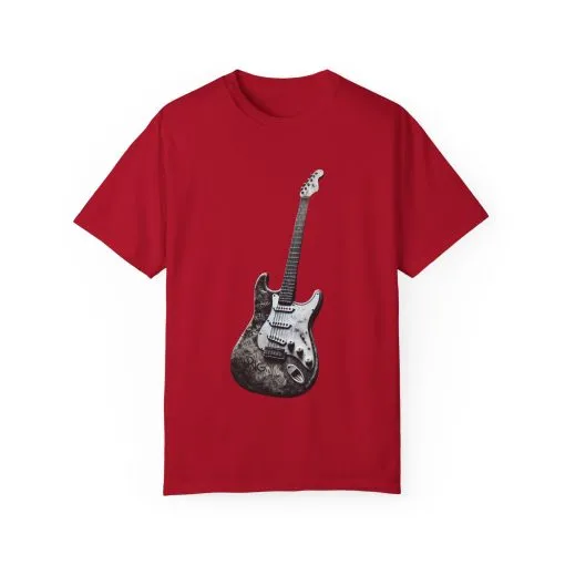 Vintage Guitar Unisex T-Shirt - Perfect for Musicians and Music Lovers - Image 37