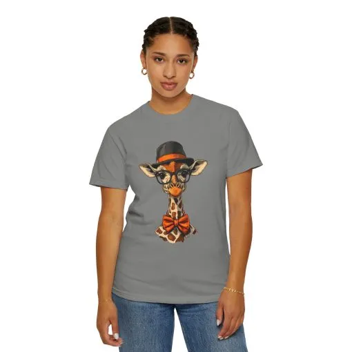 Stylish Giraffe Graphic Unisex T-Shirt - Fun and Trendy Apparel for Animal Lovers - Image 36