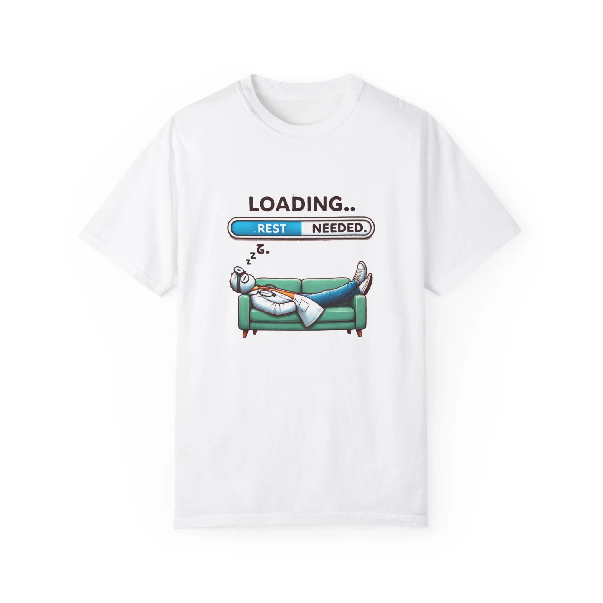 Loading Rest Needed Unisex Garment-Dyed T-Shirt