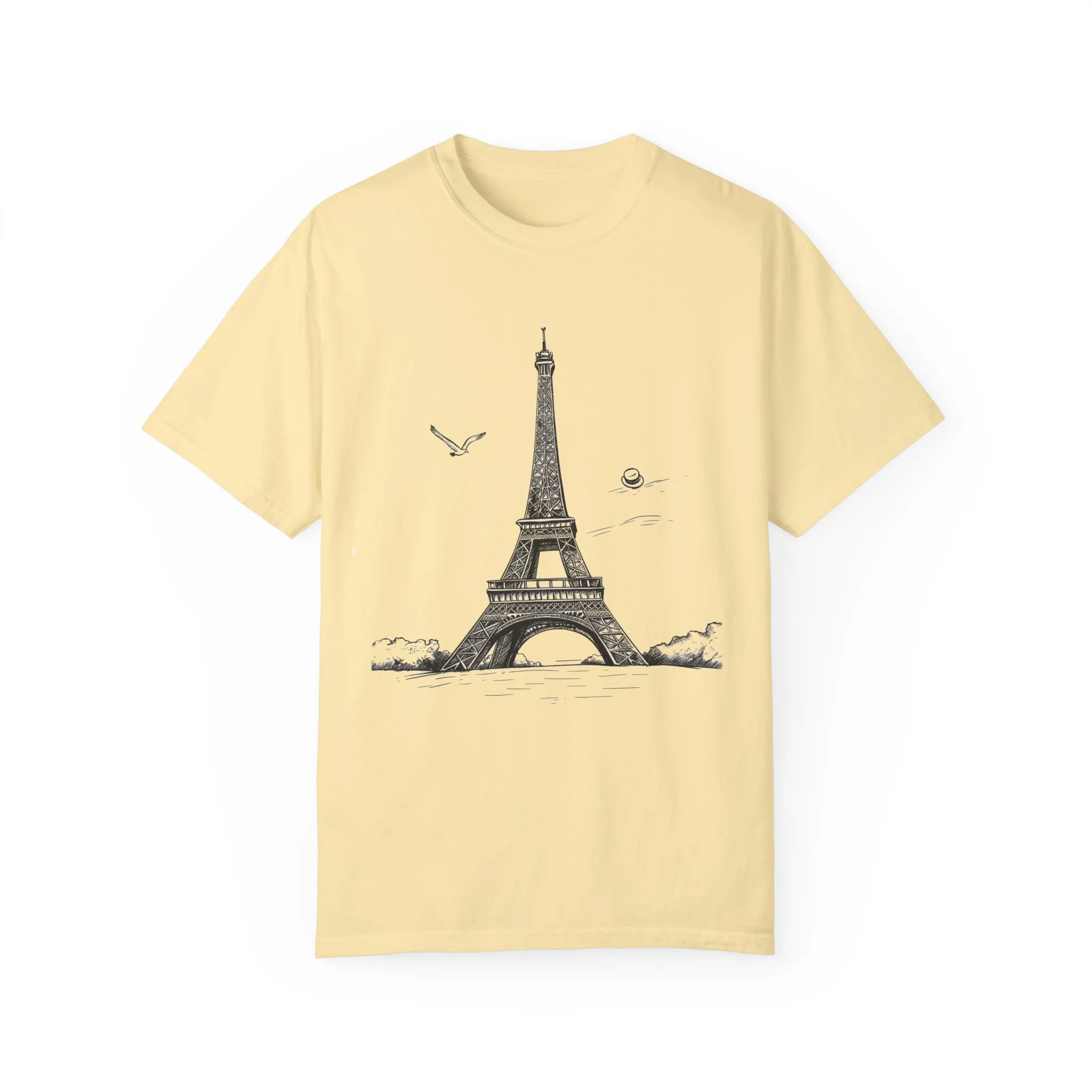Eiffel Tower Graphic Unisex T-Shirt - Vintage Parisian Style - Image 9