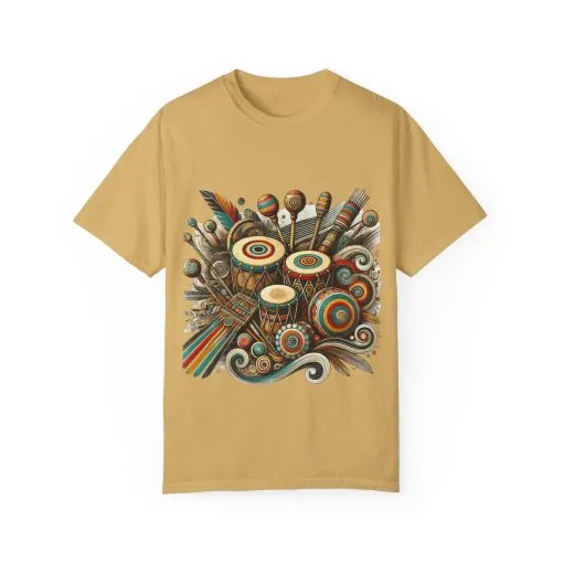 Colorful Bohemian Music Festival T-Shirt - Image 17