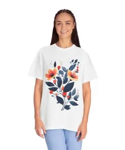 Floral Design Unisex T-Shirt - Perfect for Spring Celebrations