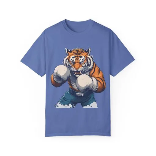 Fierce Tiger Graphic Unisex T-Shirt - Bold Boxing Design - Image 24