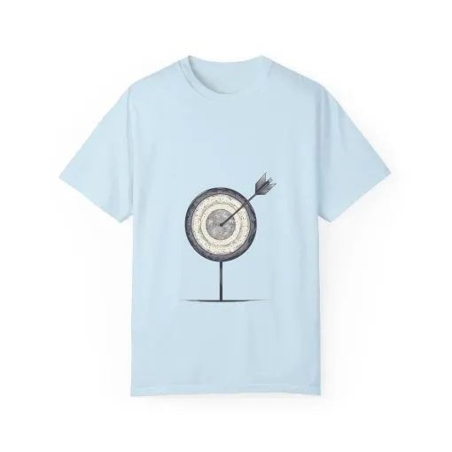 Unisex Garment-Dyed T-Shirt - Target Design for Archery Lovers - Image 17