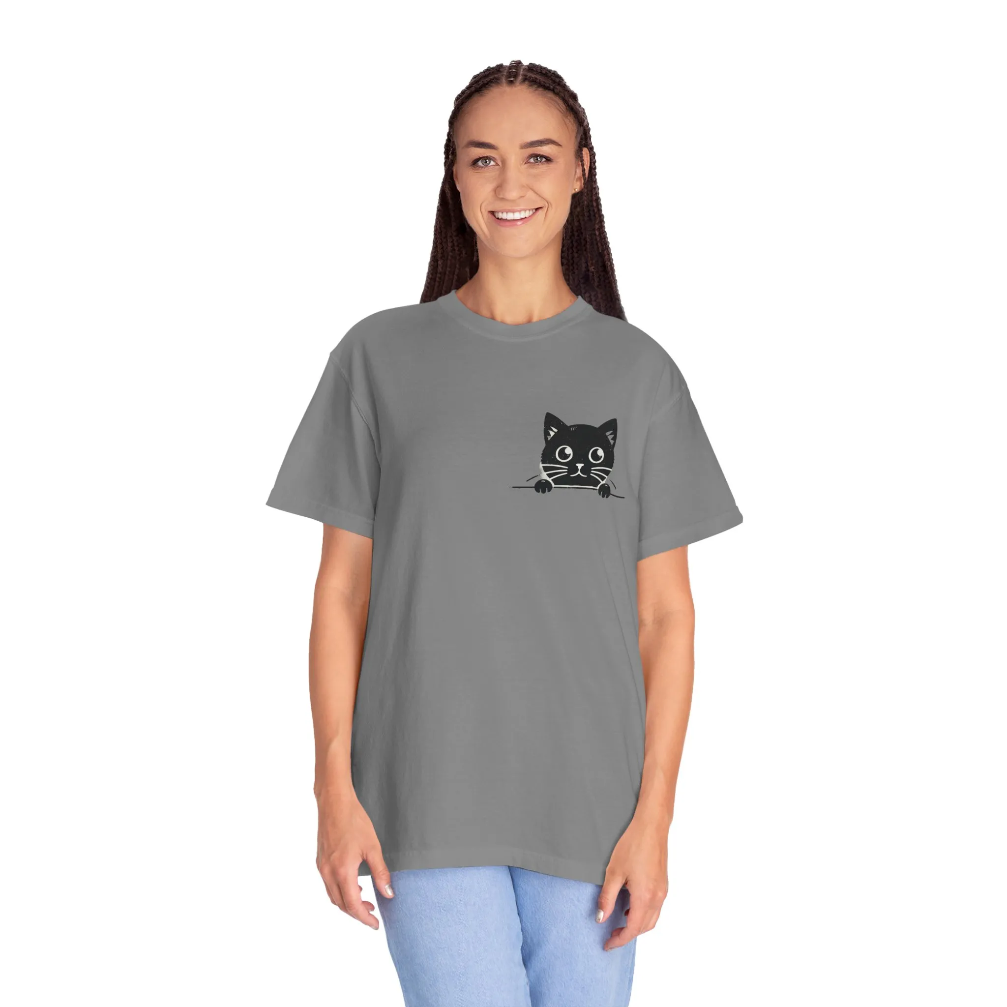 Cute Cat Graphic Unisex T-Shirt - Perfect for Cat Lovers - Image 10