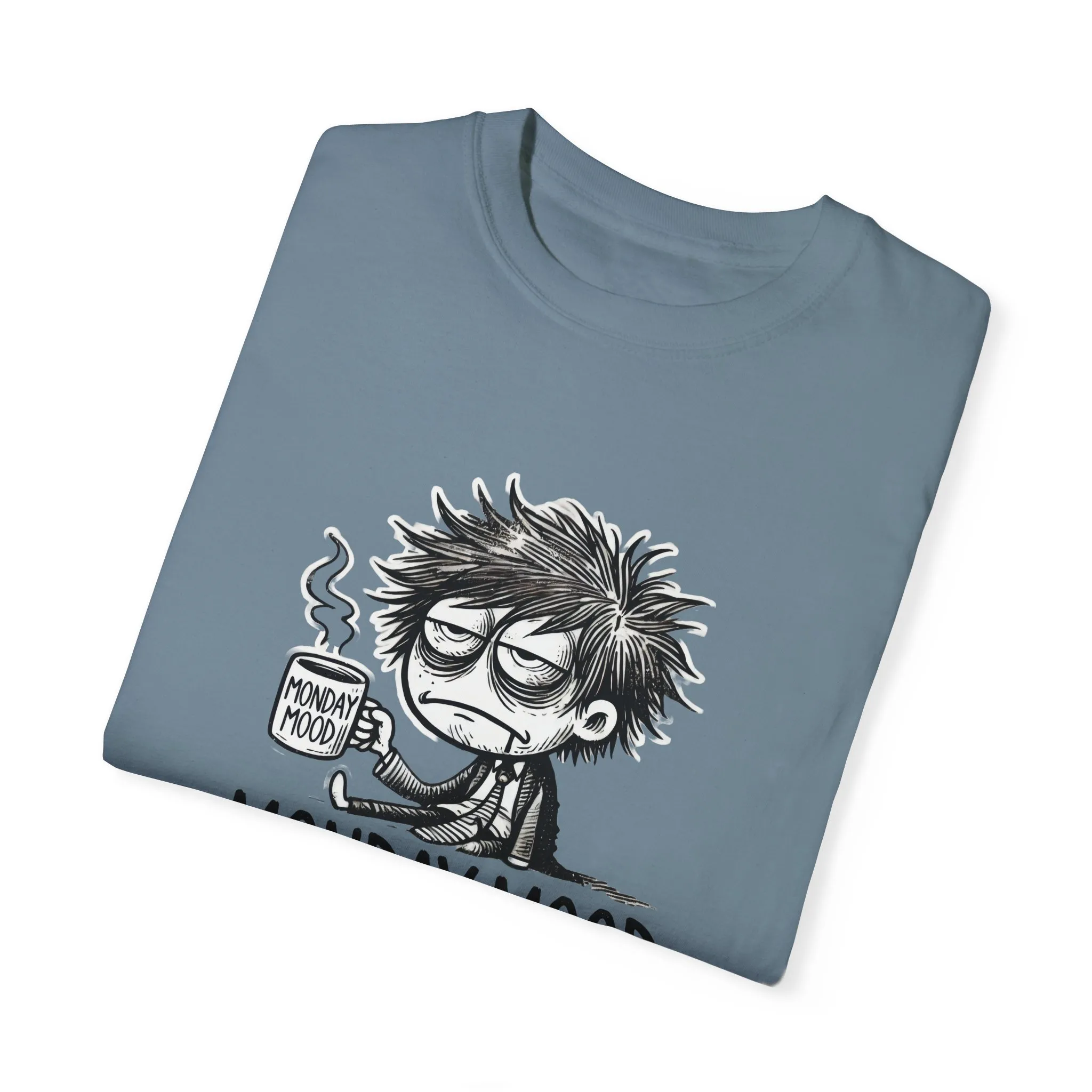 Unisex 'Monday Mood' Garment-Dyed T-Shirt - Perfect for Casual Days - Image 35