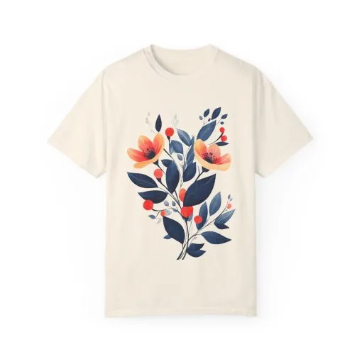 Floral Design Unisex T-Shirt - Perfect for Spring Celebrations - Image 13
