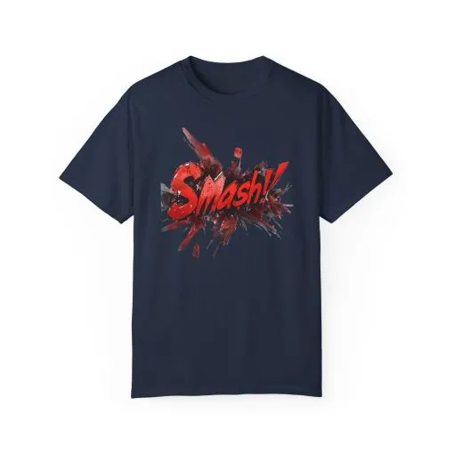 Unisex Smash Graphic T-Shirt – Trendy Casual Wear for Game Lovers - Image 25
