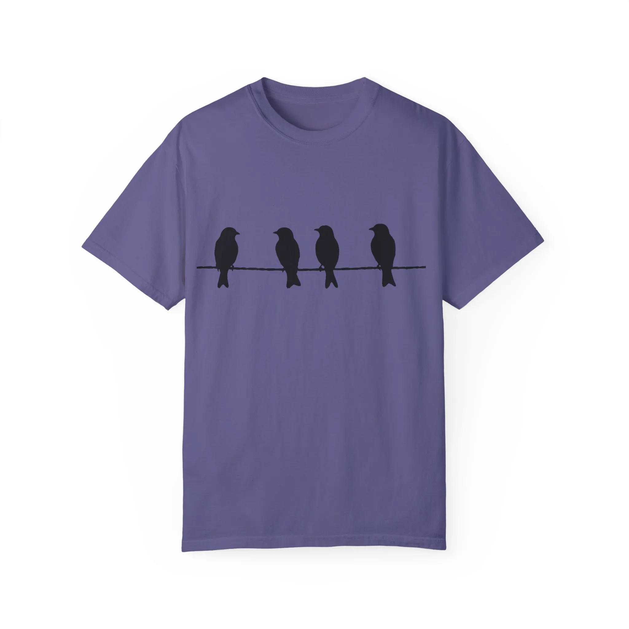 Minimalist Bird Silhouette Unisex T-Shirt - Image 29