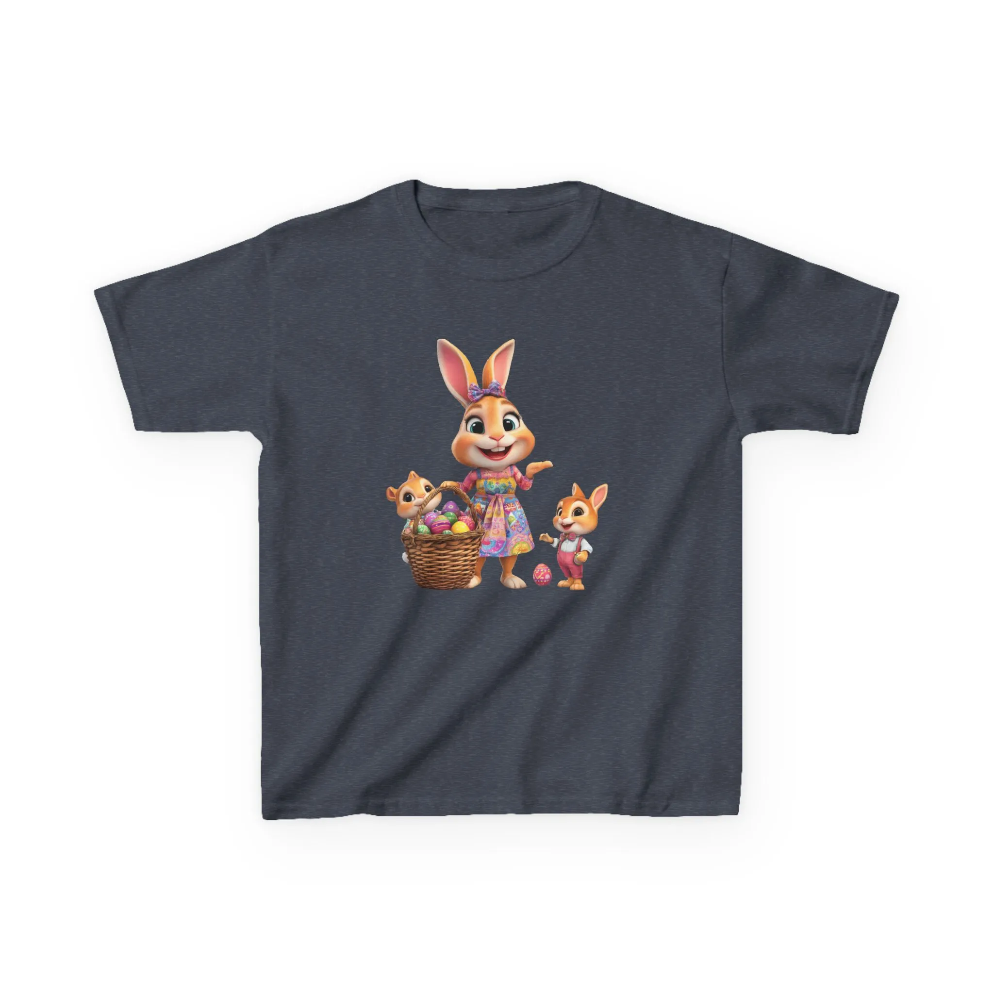 Easter Bunny Kids Tee - Fun and Colorful Heavy Cotton™ Shirt for Spring Celebrations - Image 22
