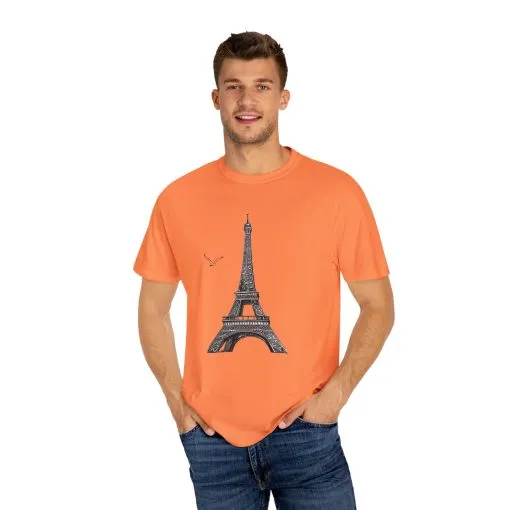 Eiffel Tower Graphic Unisex T-Shirt - Parisian Style Tee - Image 11