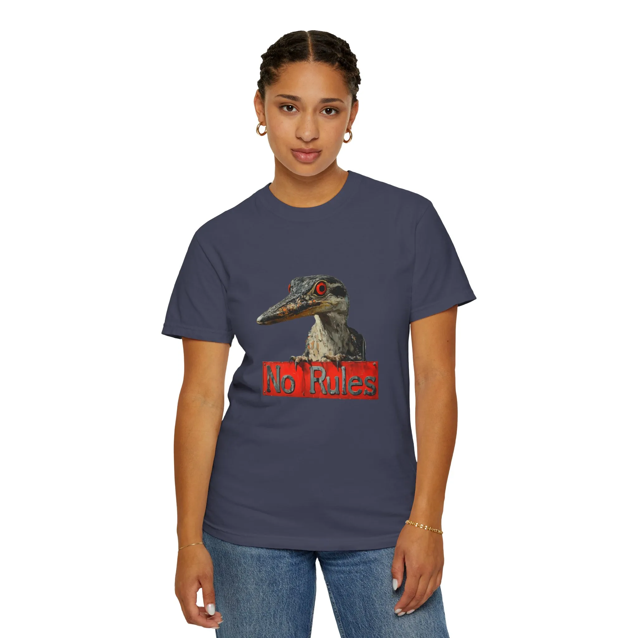 No Rules Unisex Garment-Dyed T-Shirt - Wild & Bold Graphic Tee - Image 28