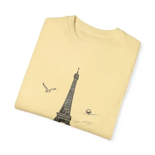 Eiffel Tower Graphic Unisex T-Shirt - Vintage Parisian Style - Image 10