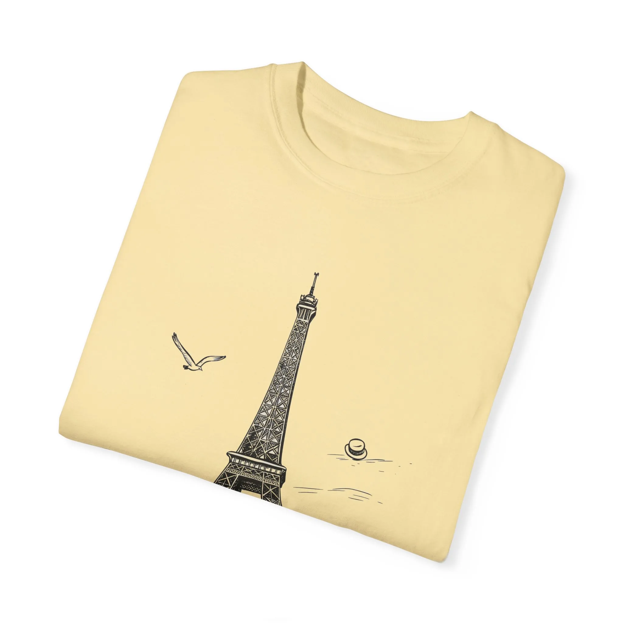 Eiffel Tower Graphic Unisex T-Shirt - Vintage Parisian Style - Image 10