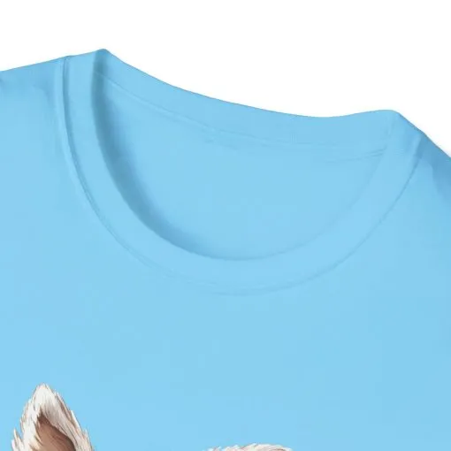 Cute Bunny Easter T-Shirt - Unisex Softstyle Tee with Colorful Egg Design - Image 37