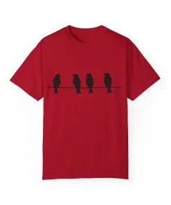 Minimalist Bird Silhouette Unisex T-Shirt
