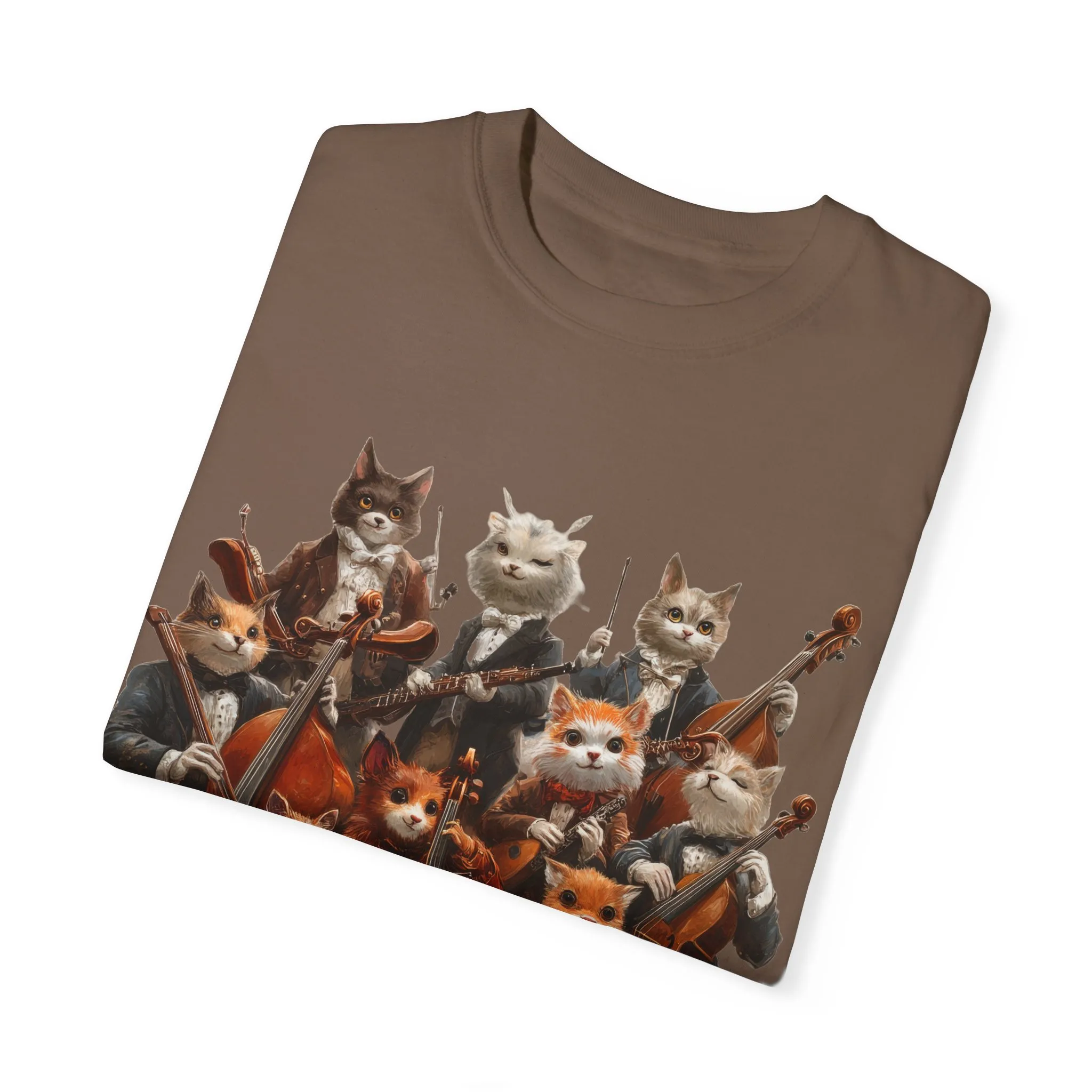 Whimsical Cat Orchestra Unisex T-Shirt - Perfect Gift for Animal Lovers - Image 22