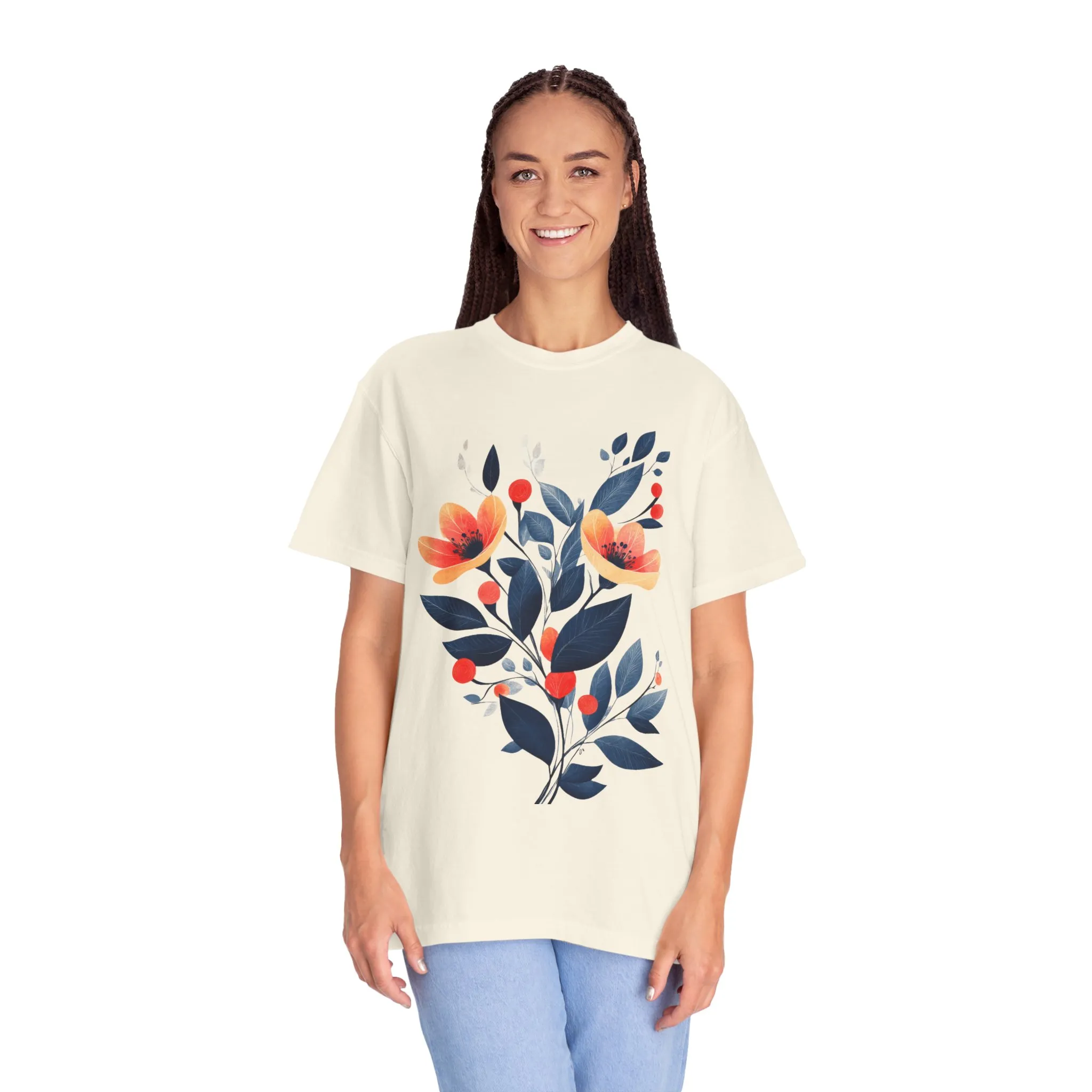 Floral Design Unisex T-Shirt - Perfect for Spring Celebrations - Image 15